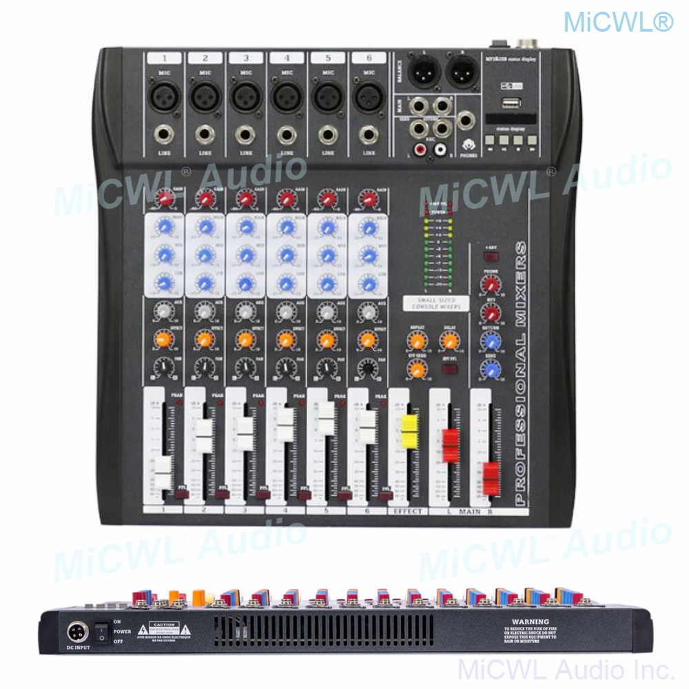 Audio Music Dj - Audio-mall-Console ATA CWL, 6 canaux, Bluetooth,