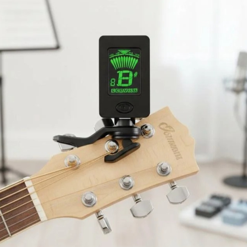 Guitar Tuner Clip - Stonego – accordeur de guitare à