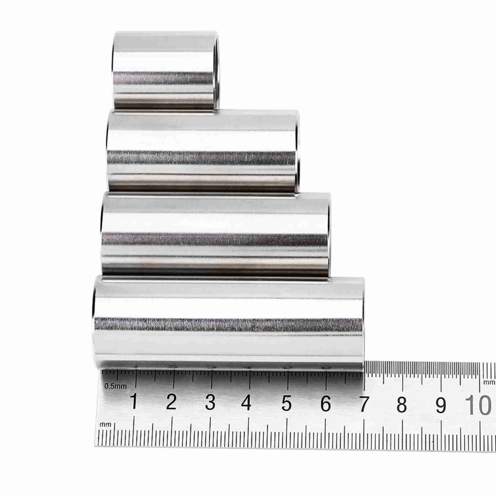 Guitar Slide Tube - Glissière de guitare en acier inoxydable,