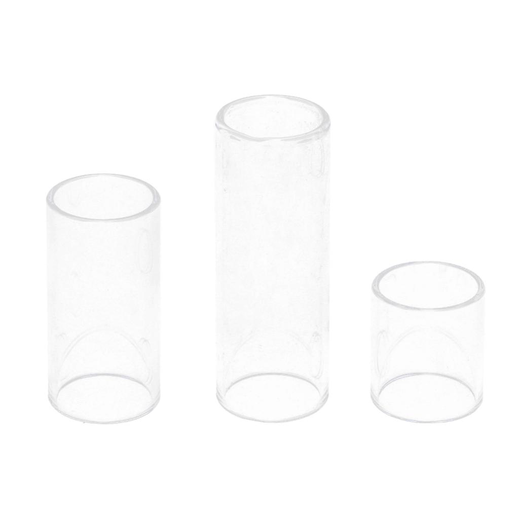 Guitar Slide Tube - Ensemble de diapositives de guitare en