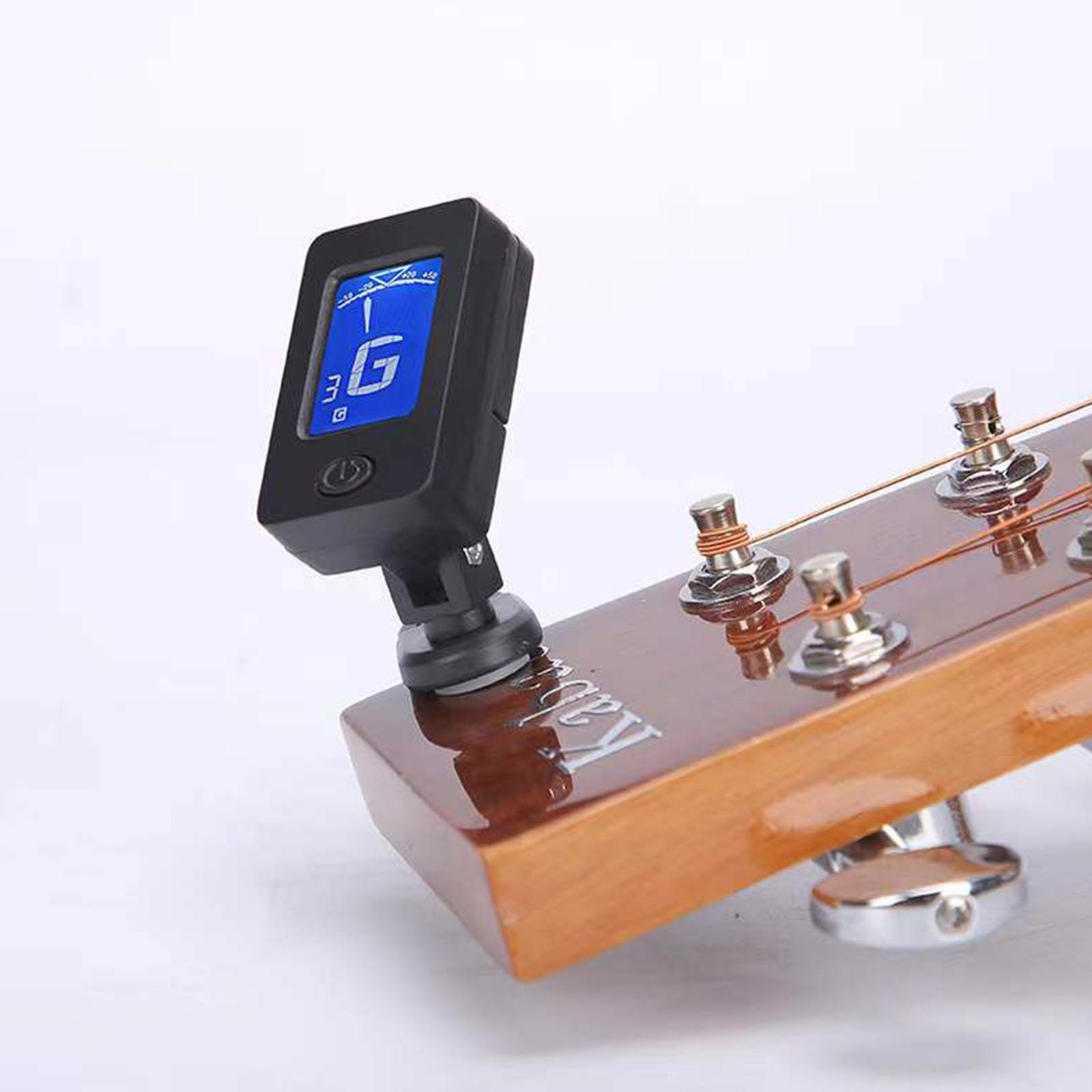 Guitar Tuner Clip - Accordeur de guitare T-02, accordeur chromatique