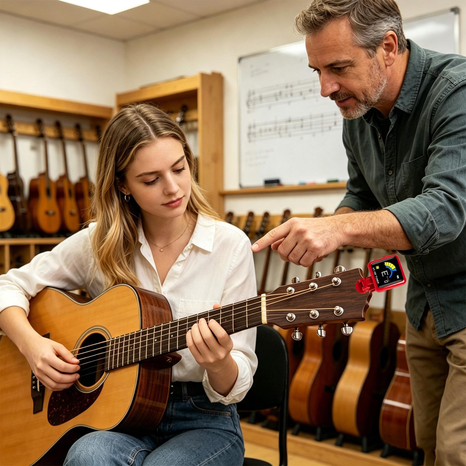 Accordeur de guitare à pince r - Guitar Tuner Clip avis et prix