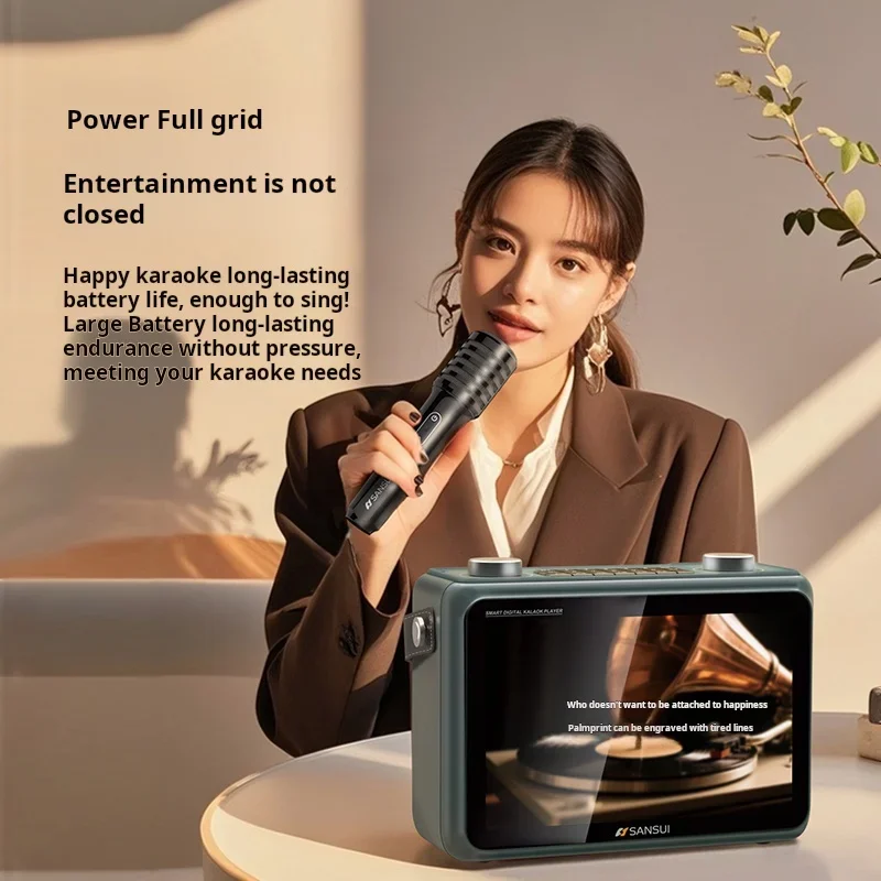 SANSUI K115 écran LED 10.1 pou - Audio Music To Lyrics avis et prix