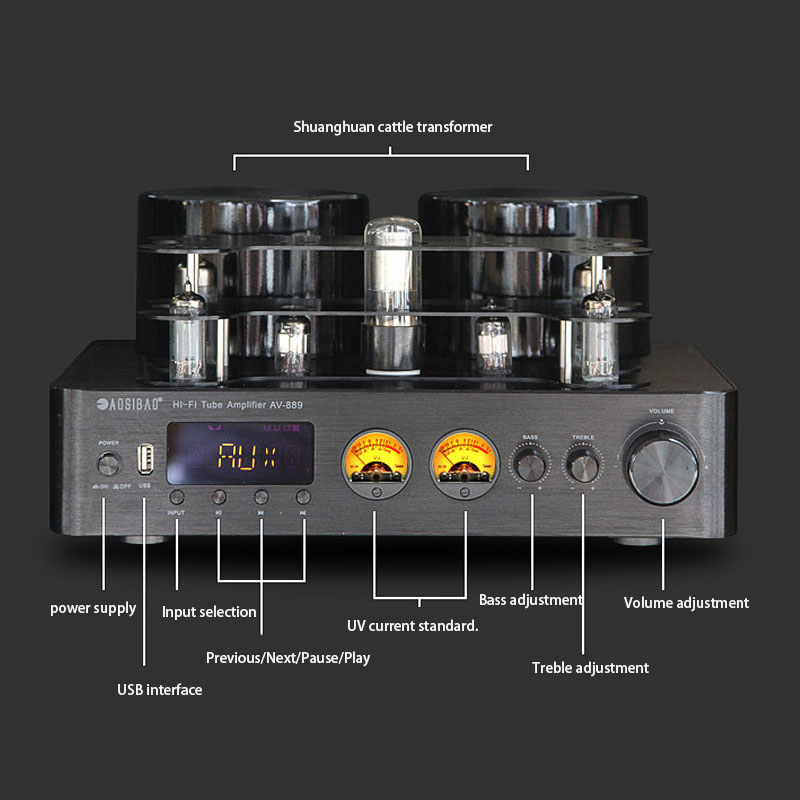 Amplificateur à tubes Hi-Fi sa - Audio Player With Youtube Music avis et prix