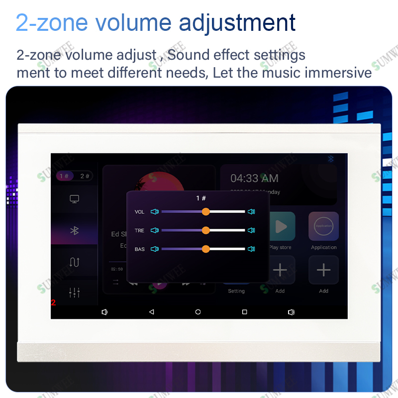 Amplificateur mural audio inte - Audio Music For Background avis et prix