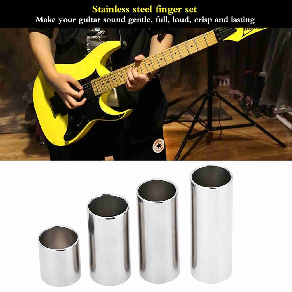 4 glissières de guitare en aci - Guitar Slide Tube avis et prix