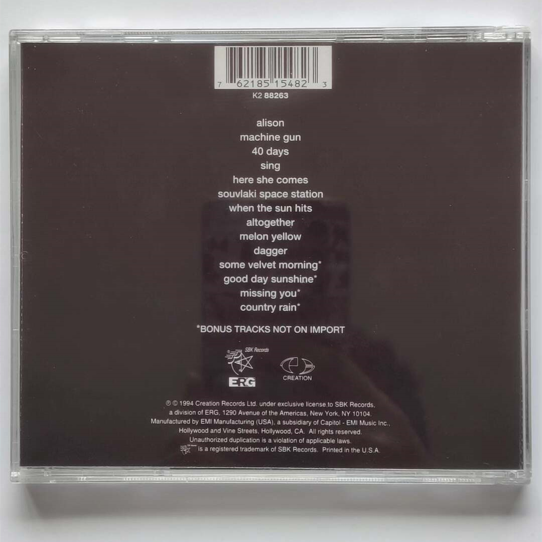 Rock Slowdive Adrian Sell CD m - Audio Music Maker avis et prix