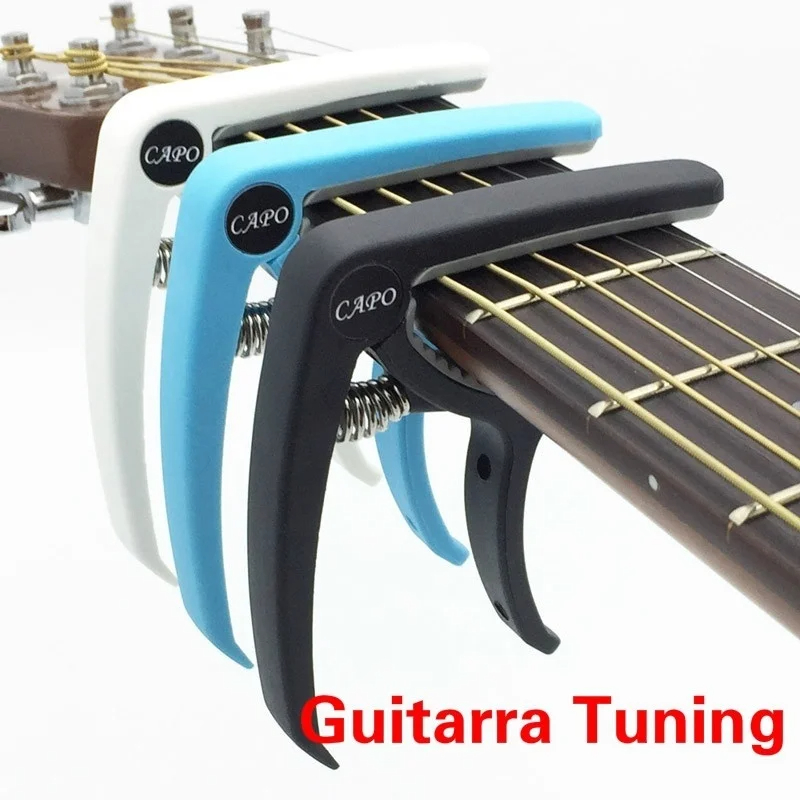 Capodastre de guitare en plast - Guitar Tuner Clip avis et prix