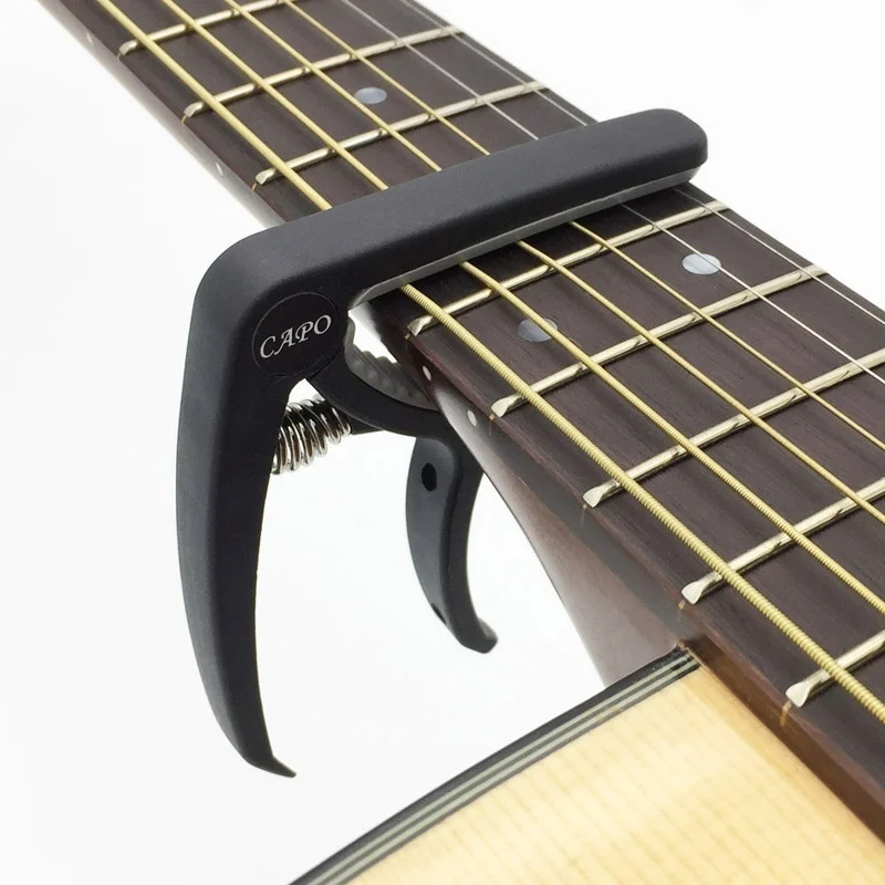 Capodastre de guitare en plast - Guitar Tuner Clip avis et prix