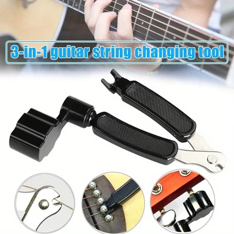 Coupe-cordes 3-en-1 pour guita - Guitar Slide Tube avis et prix
